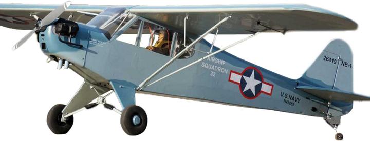 Vq Models Piper Navy Cub / 2400 mm (Scale Helicopter)