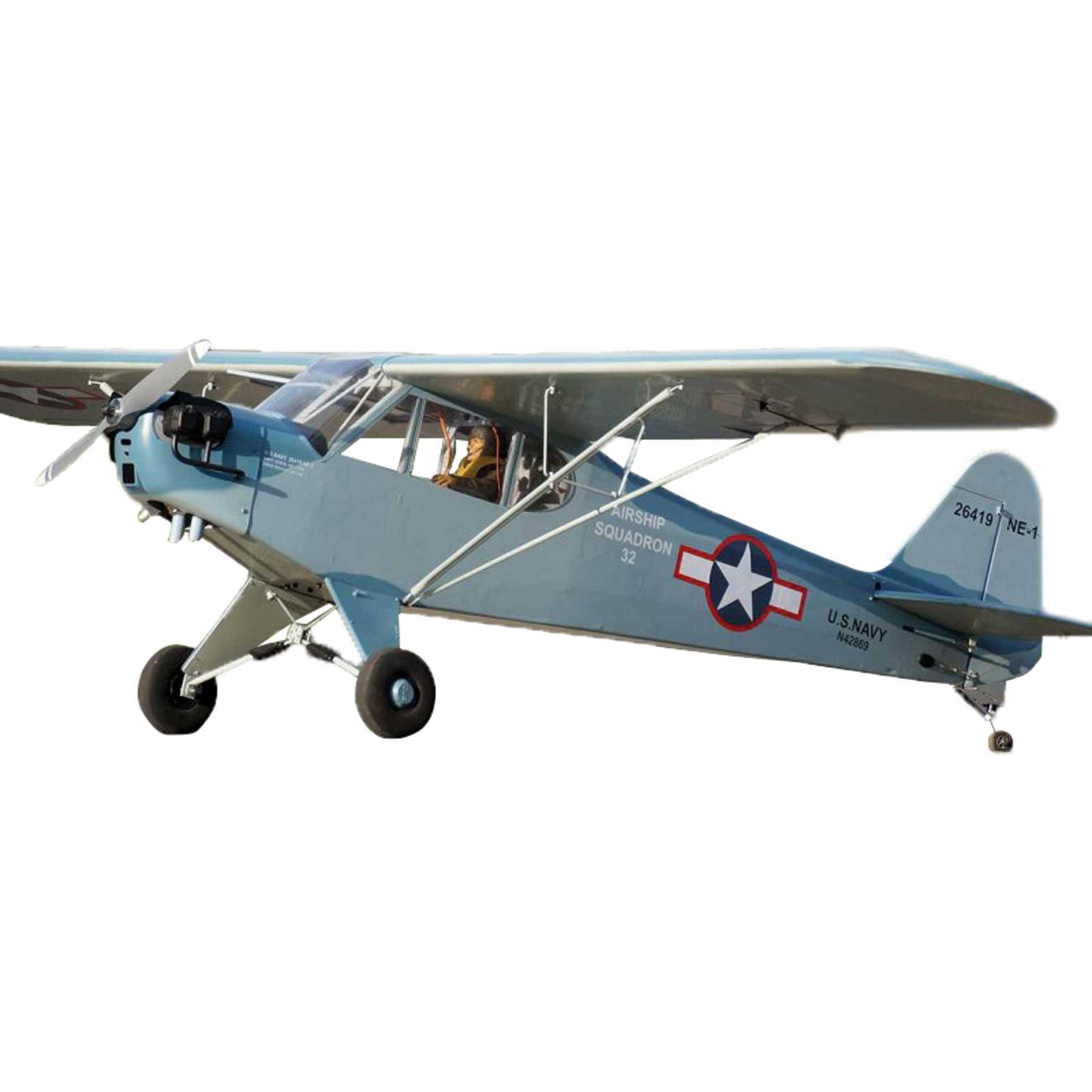Vq Models Piper Navy Cub / 2400 mm (Scale Modell)