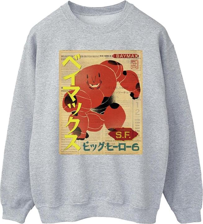 Produktbild Disney Big Hero 6 Baymax Baymax Newspaper Sweatshirt (4XL)