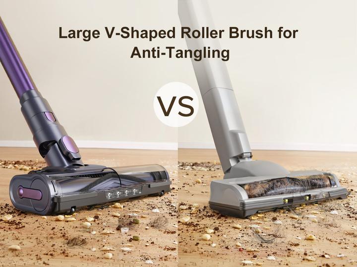 Actual product image Lubluelu L7 cordless upright vacuum cleaner