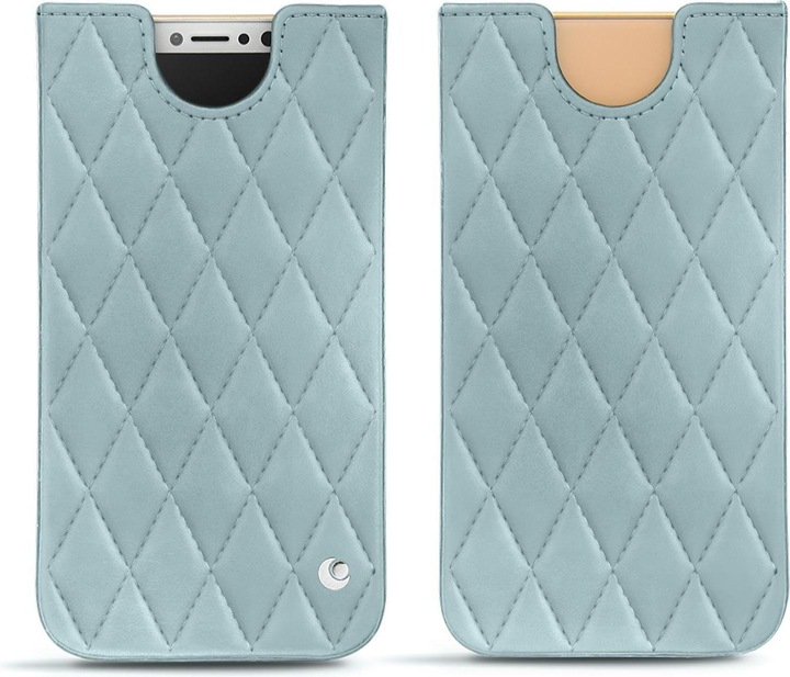 Bleu ciel - Couture ( Nappa - Pantone #abcae9 )