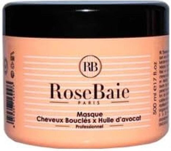 RoseBaie Lockige Haarmaske mit Avocadoöl 500ml (500 ml)