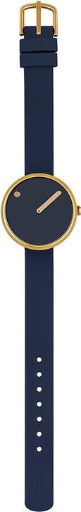 Produktbild Picto 43317-0512G Midnight Blue Silicone Unisex 34mm 5ATM (Analoguhr)