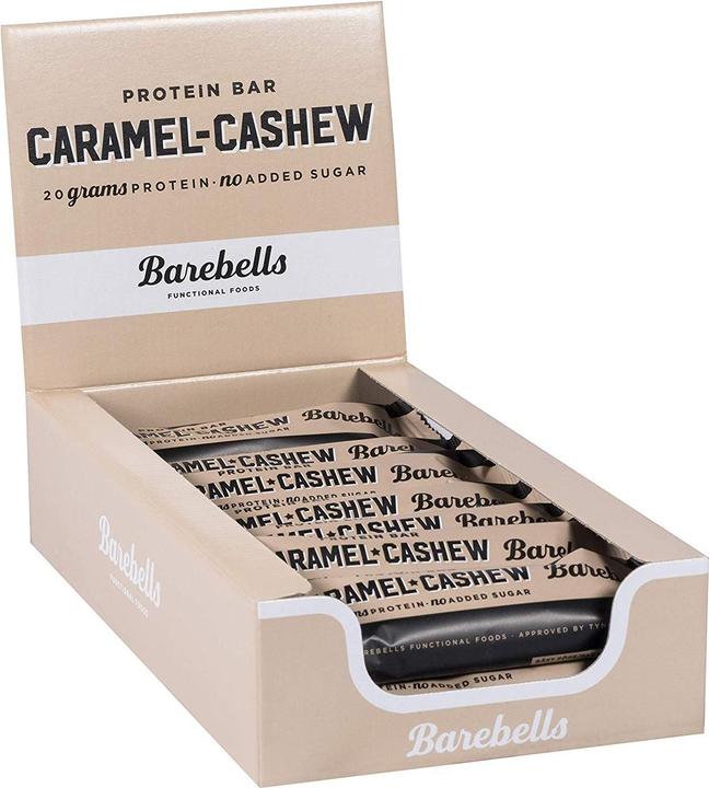 Image du produit Barebells Barre protéinée Caramel Cashew (12 pcs, 660 g)