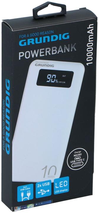 Actual product image Grundig Powerbank 10000mAh (10000 mAh)