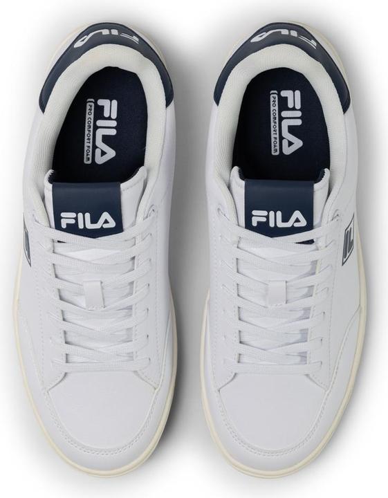 Actual product image FILA Courtbay Herrenschuhe weiss und marineblau (42)