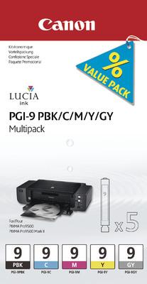 Produktbild Canon Pgi-9 (M, C, Y, GY, PBK)