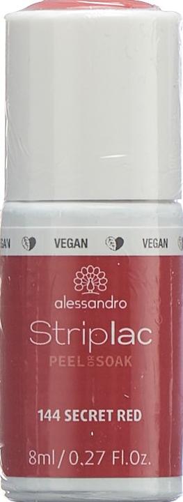 Immagine prodotto Alessandro Striplac Peel or Soak - Secret Red (Rosso segreto, Smalto pelabile)