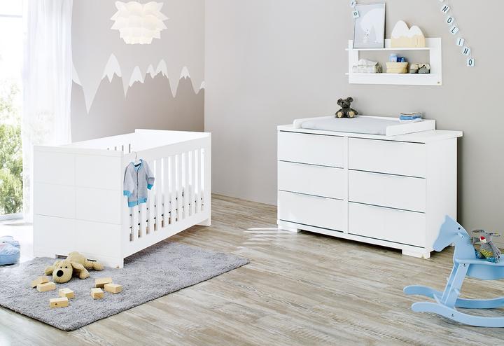 Produktbild Pinolino Sparset Polar (Babybett, Wickelkommode)