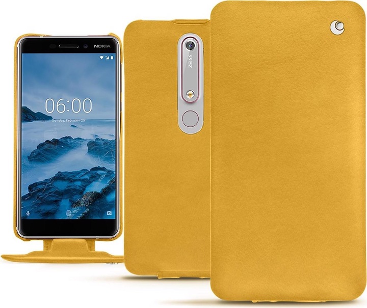 Produktbild Noreve Lederschutzhülle vertikal (Nokia 6 (2018))