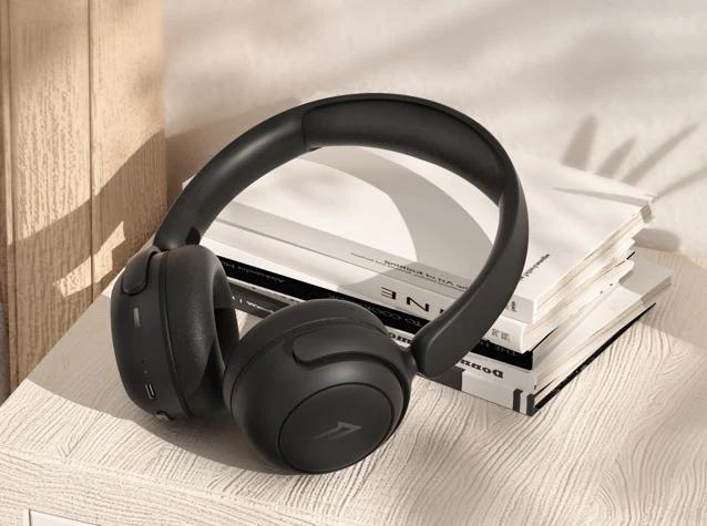 Actual product image 1More Wireless Headphones Mini HQ20, ANC (Black) (ANC, 65 h, Wireless)