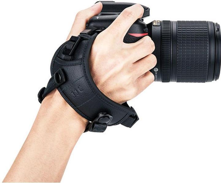 Image du produit JJC HS PRO1P Hand Grip Strap (incl. Quick Release U Plate for Video) Noir (Dragonne)