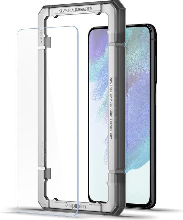 Produktbild Spigen ALM Glas.Tr Samsung S21 FE 2szt. szkło hartowane AGL03088 (2 Stk., Samsung Galaxy S21 FE)
