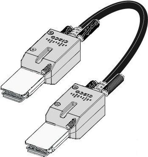 Produktbild Cisco STACK-T2-3M: Stacking Kabel (Netzwerkkabel)