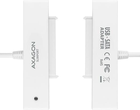 Image du produit Axagon ADSA-1S6 Adaptateur SLIMPort, USB 2.0, 2.5" SSD/HDD, SATA - avec boîtier (2.5")