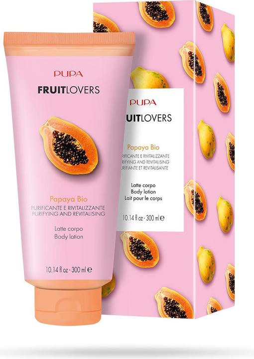 Immagine prodotto Pupa Milano Fruit Lovers - Latte Corpo 002 - Papaya 300 ml (Latte corpo, 300 ml)