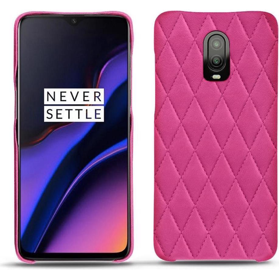 Noreve Lederschutzhülle (OnePlus 6T), Smartphone Hülle, Rosa