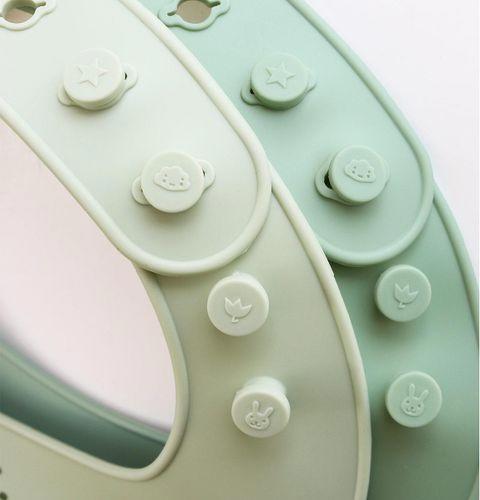 Actual product image A Little Lovely Company Forest Friends Bib Set of 2 22.5 x 27 cm (3 months)