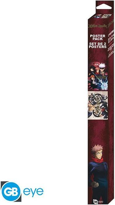 Produktbild GB Eye Poster Set 2 Chibi Jujutsu Kaisen : Group and school (52x38)