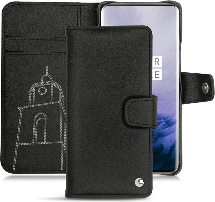 Produktbild Noreve Lederschutzhülle Wallet (OnePlus 7 Pro)