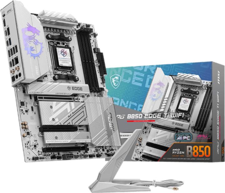 MSI MPG B850 EDGE TI WIFI (AM5, AMD B850, ATX)