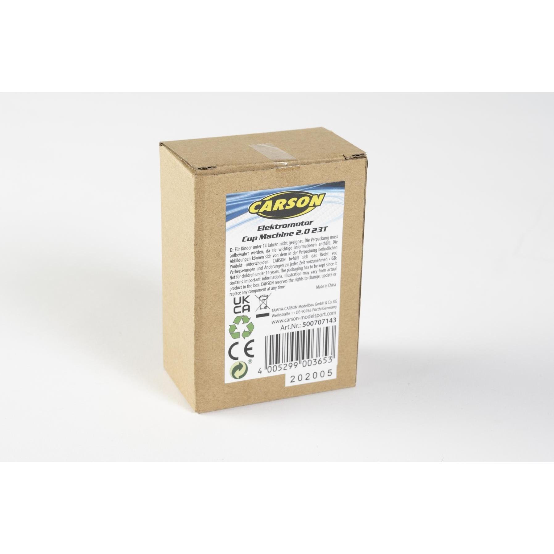 Thumbnail - Carson Elektromotor Cup Machine 2.0 23T