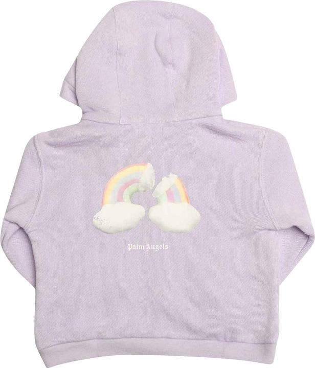 Immagine prodotto Palm Angels Infants Felpa con Cappuccio e Zip Intera Arcobaleno Bambini (80)