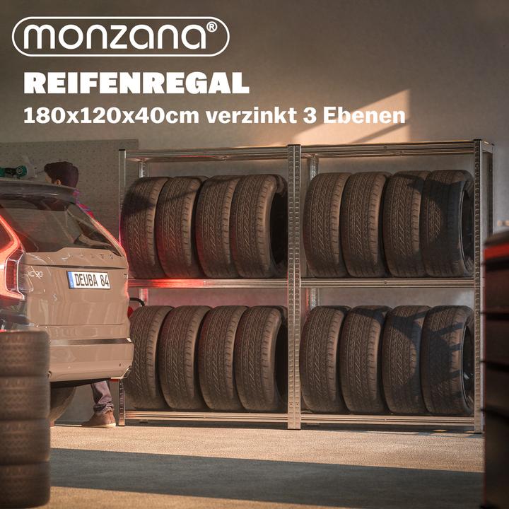 Actual product image Monzana Tire rack