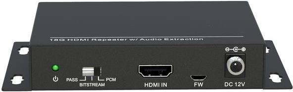 Actual product image Vivolink HDMI de-embedder
