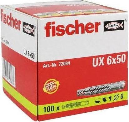 Actual product image Fischer Unidübel UX 5X30R S NV (20 pcs.)