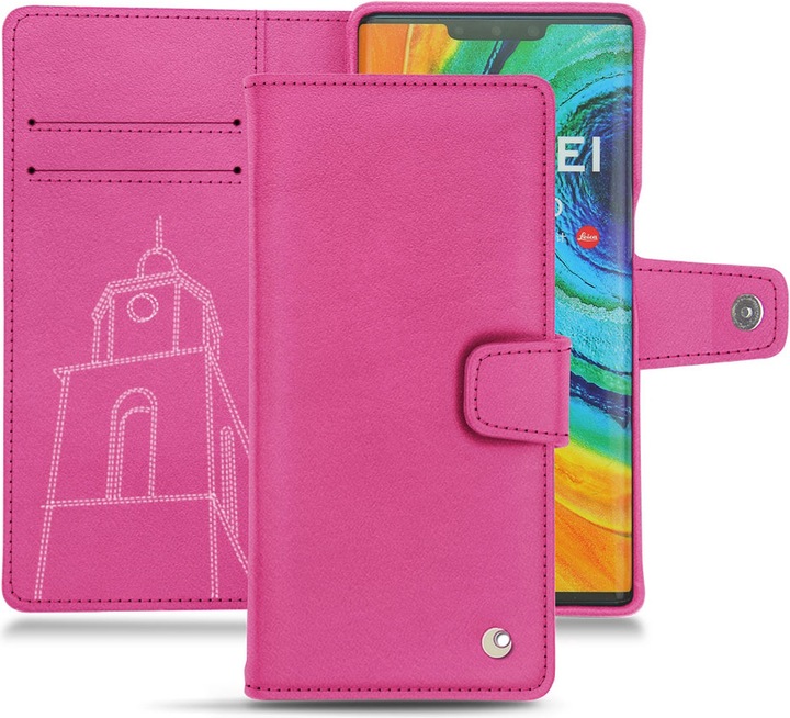 Noreve Lederschutzhülle Wallet (Huawei Mate 30 Pro)