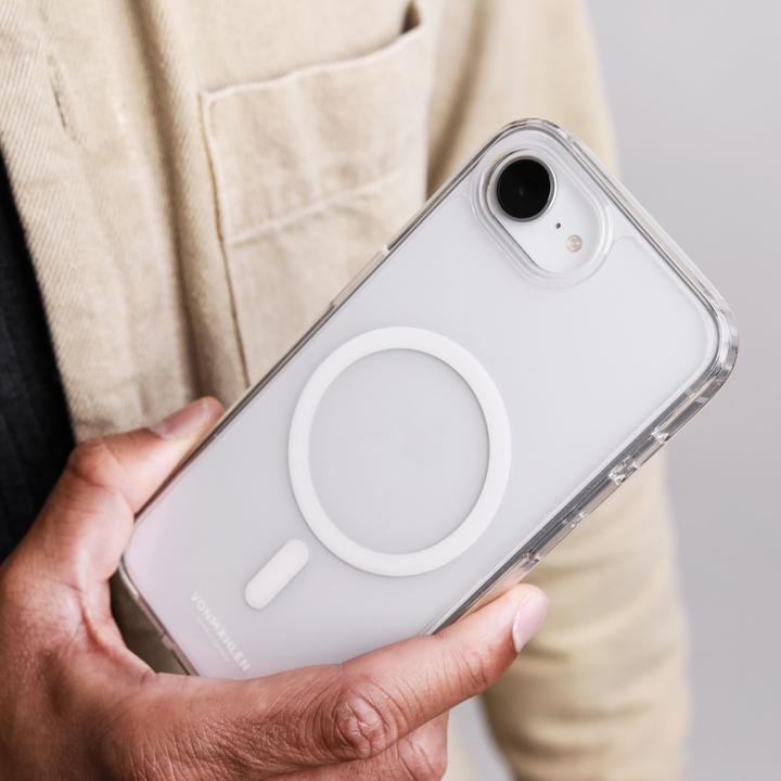 Image du produit Vonmählen Back Cover Transparent iPhone 16e White, Grundfarbe (Apple iPhone 16e)