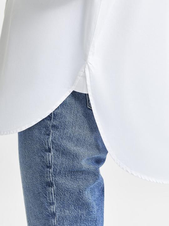 Actual product image Selected Femme Overcut sleeves organic cotton shirt (36)