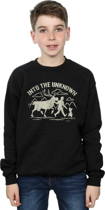 Actual product image Disney Boys Frozen 2 Into The Unknown Sweatshirt (140, 146)