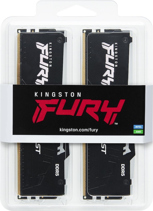 Produktbild Kingston FURY Beast (2 x 16GB, 6000 MHz, DDR5-RAM, DIMM)