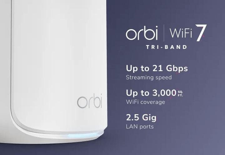 Actual product image Netgear Orbi 870 Series Mesh Satellite