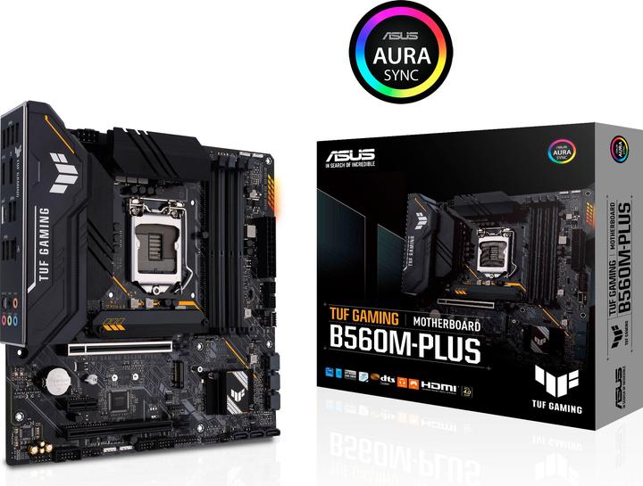 Produktbild ASUS TUF GAMING B560M-PLUS (LGA 1200, Intel B560, mATX)