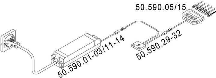 Produktbild L&S Berührungs-Dimmschalter Anbau 12 / 24 V