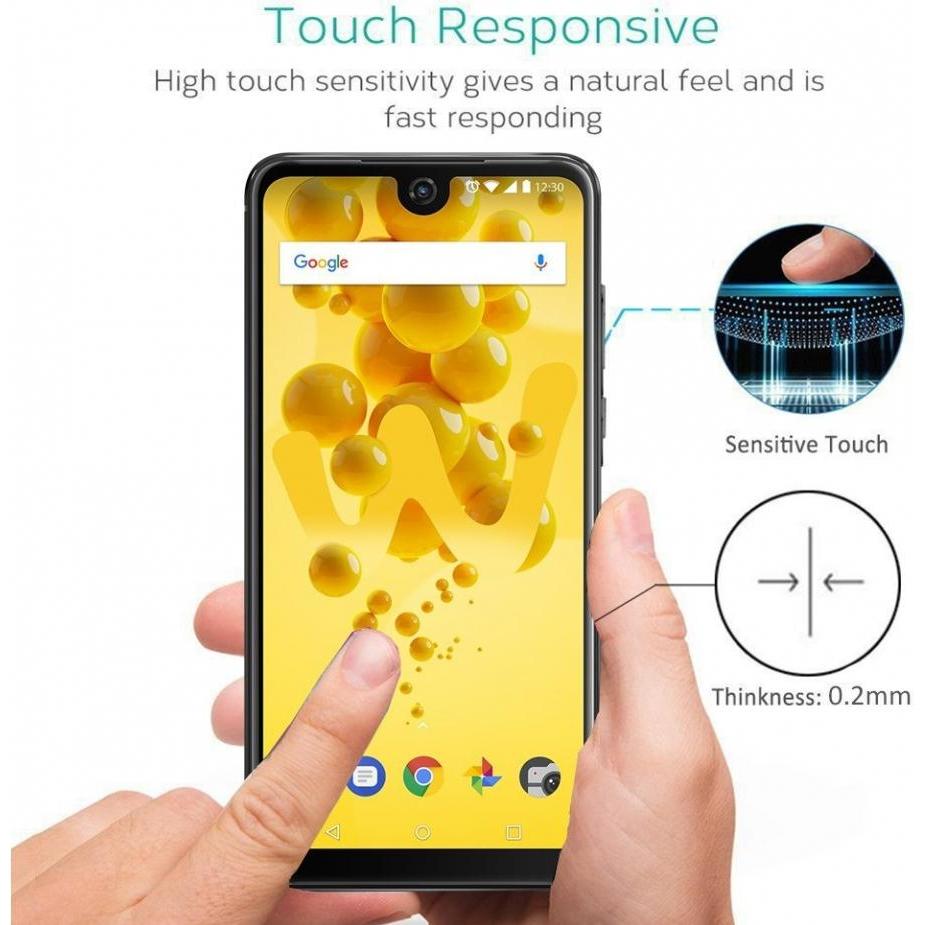 Thumbnail - Screenguard Wiko View 2 Pro Panzerglas Schutzfolie Case Friendly Design (1 Stück, Wiko View 2 Pro), Smartphone Schutzfol...