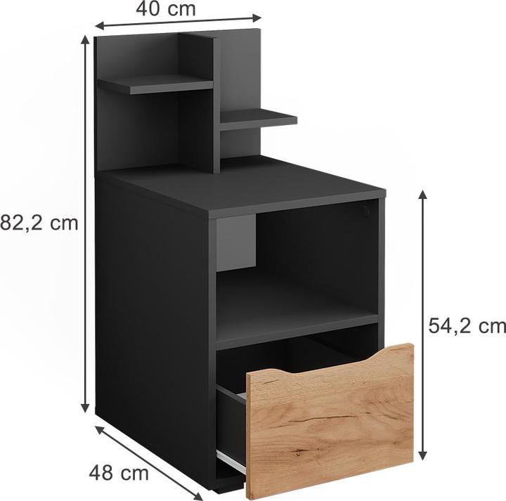 Produktbild Vicco Ruben (40 x 48 x 82.20 cm)