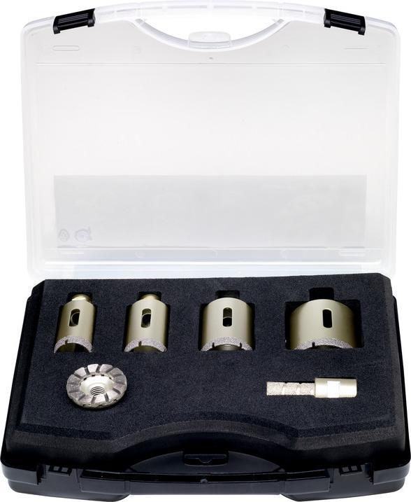 Actual product image Metabo Tile diamond core bit set "Dry", 6 pieces (3.5 centimetres)