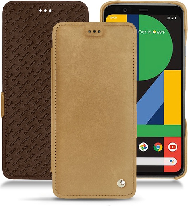 Actual product image Noreve Leather case horizontal (Google Pixel 4 XL)