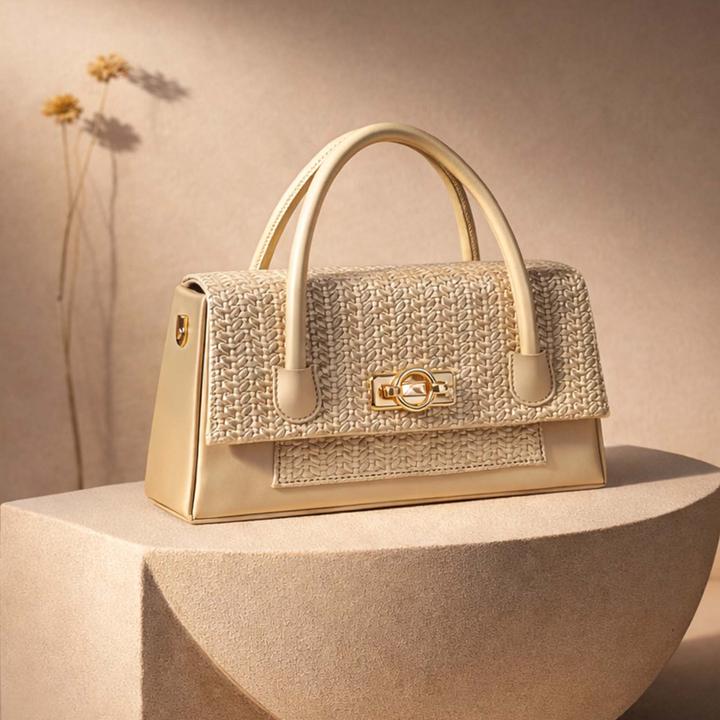 Produktbild Gallantry Damen Mini Handtasche mit Flechtklappe