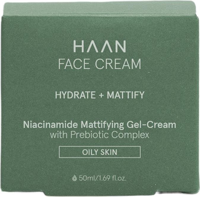 Produktbild Haan Feuchtigkeitscreme für das Gesicht für fettige Haut 50ml 89% Inhaltsstoffe (50 ml, Tagescreme)