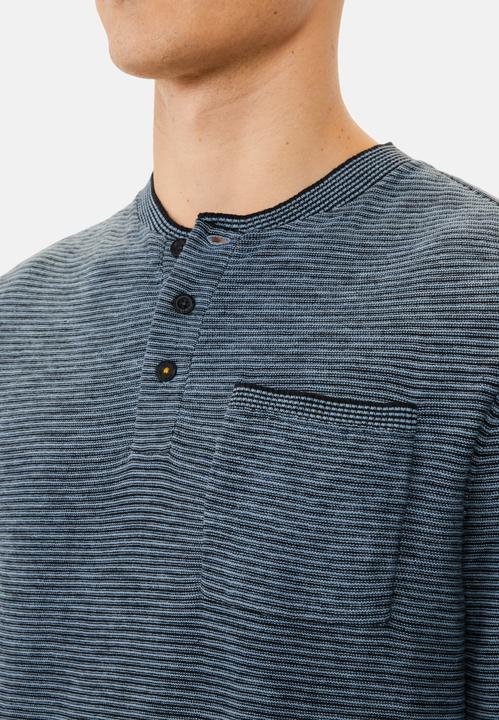 Produktbild Camel Active Henley Langarmshirt aus einem Baumwollmix (XL)