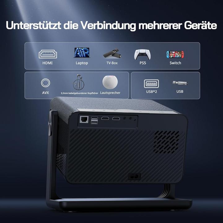 Produktbild Wolfang Proiettore Smart 4K (4K, 900 lm)