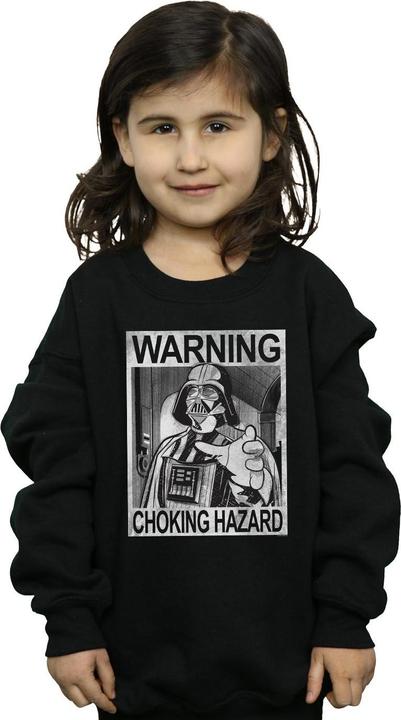 Produktbild Star Wars Vader Choking Hazard Sweatshirt Mädchen (128)