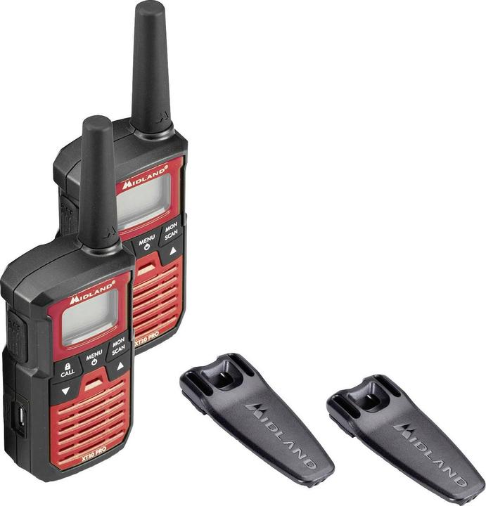 Produktbild Midland XT10 PRO - Portofoonset - Walkie Talkie - PMR446 - Set van 2 stuks - C1459 (4 km)