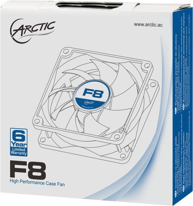 Immagine prodotto Arctic F8 (80 mm, 1 x)