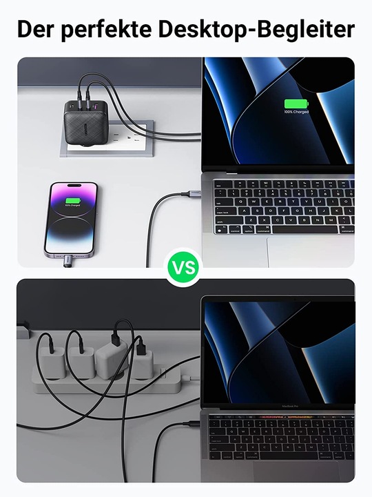 Actual product image Ugreen Quick charger (65 W)